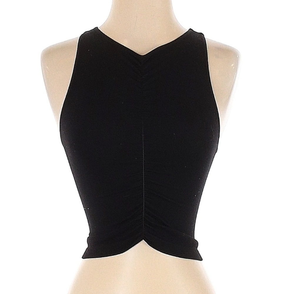 Intimately by Free People black crop sleeveless top